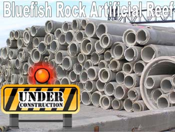 شعاب بلوفيش روك قيد الإنشاء